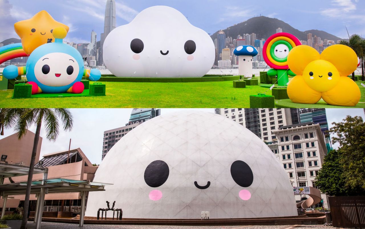 Hiasan Karakter Lucu “FriendsWithYou” Di Hong Kong Space Museum Dan West Kowloon Cultural District Mulai 23 September 2021 Sampai Dengan 14 Oktober 2021